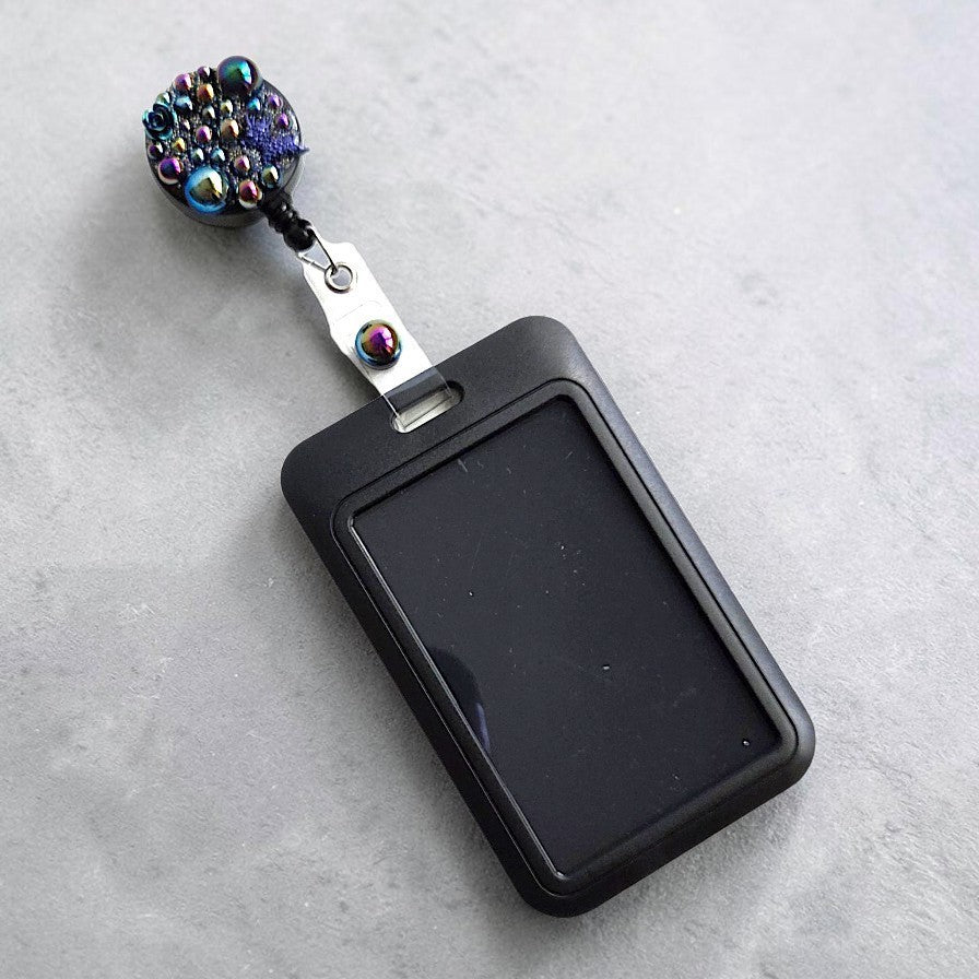 Cute Handmade Badge Reels with Acrylic Charms