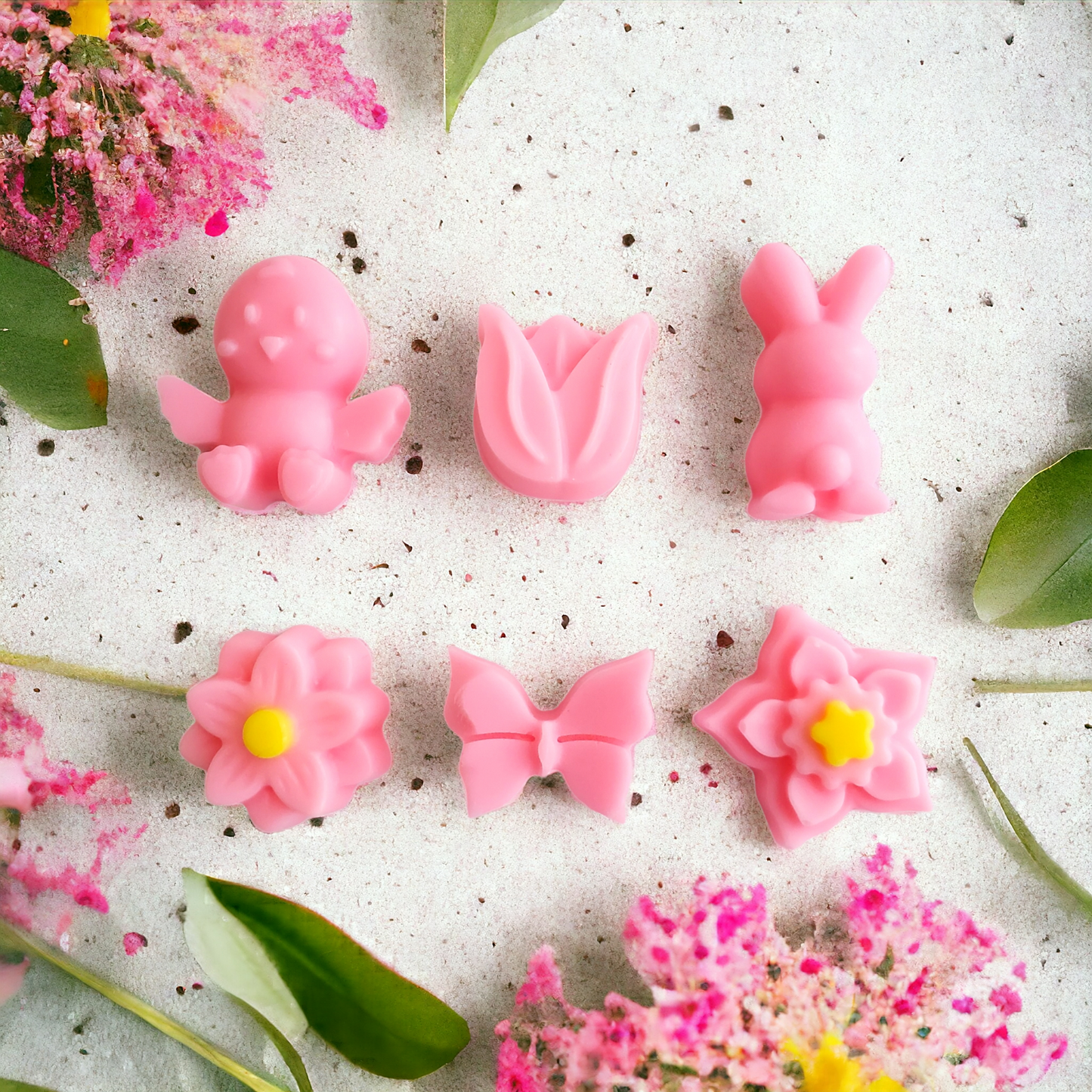 Spring Mix Soy Wax Melts (Baby Chicks/Bunnies/ Butterflies/Flowers)