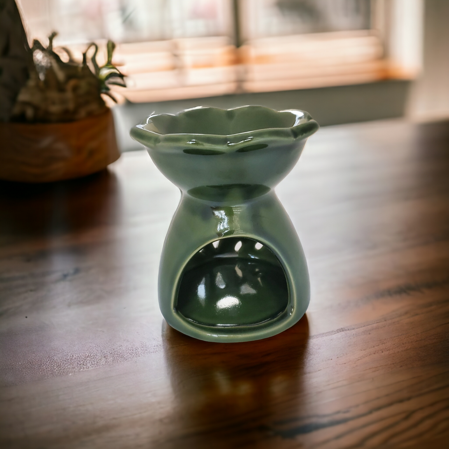Porcelain Flower Tea Light Warmer