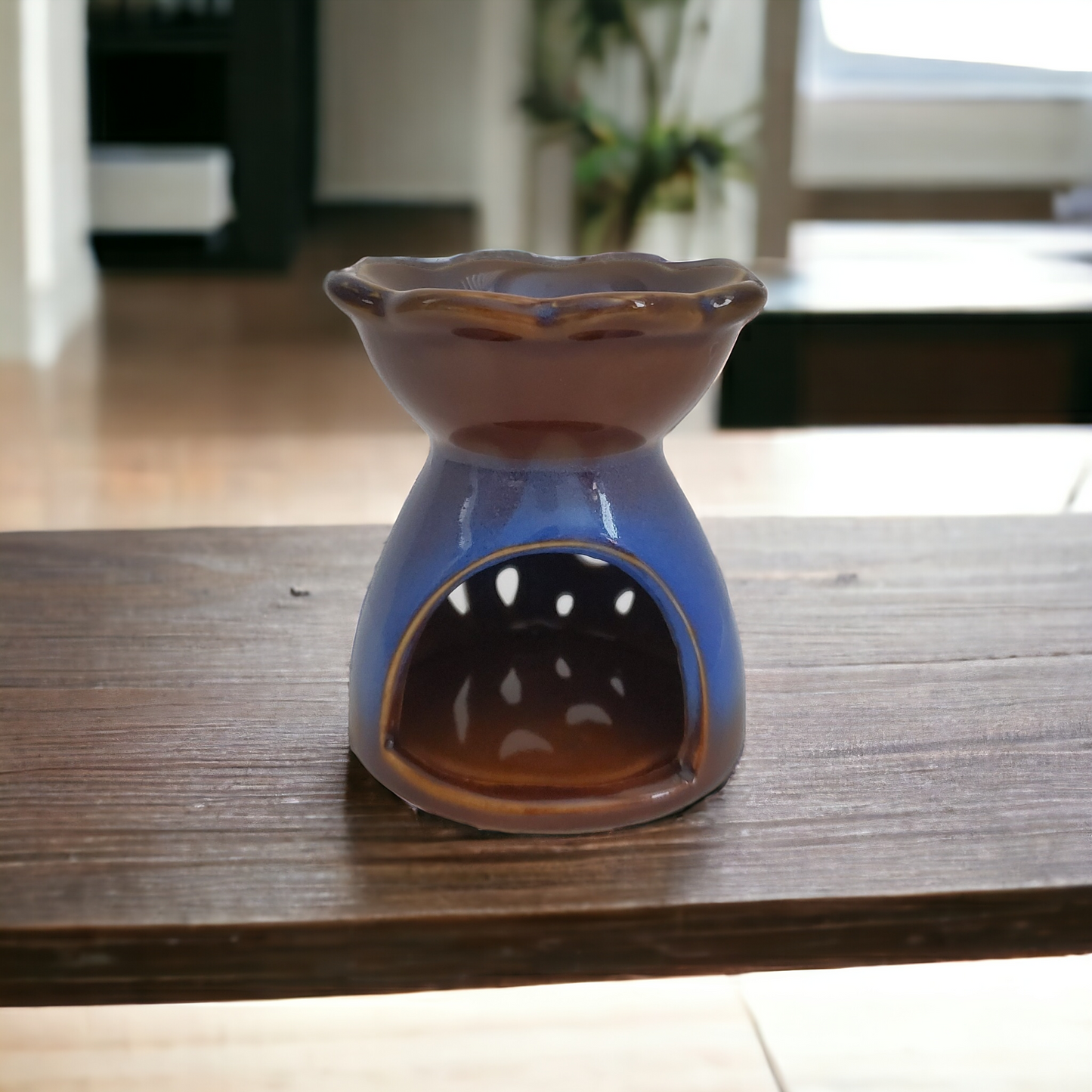 Porcelain Flower Tea Light Warmer