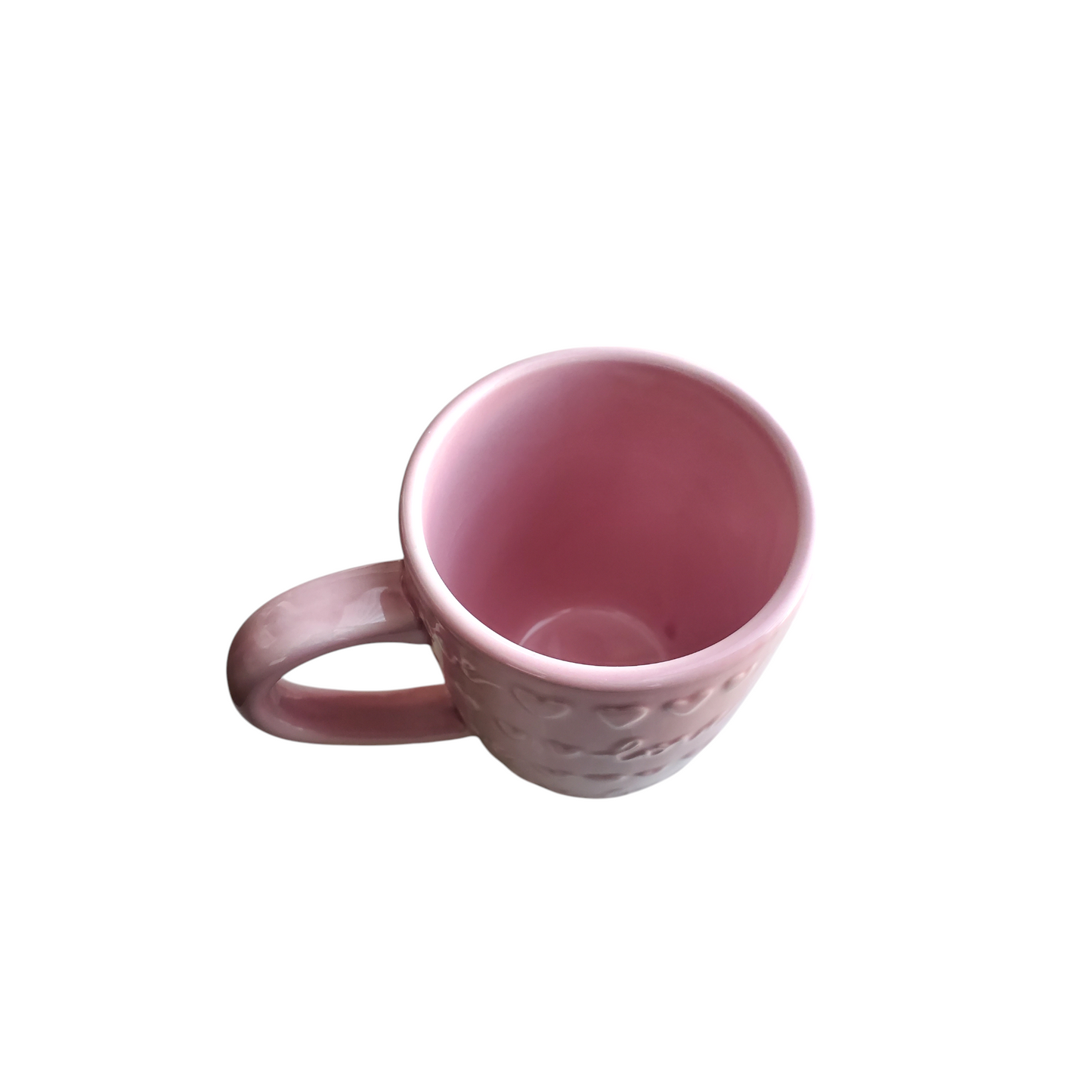 Pink Hearts with Love Mug