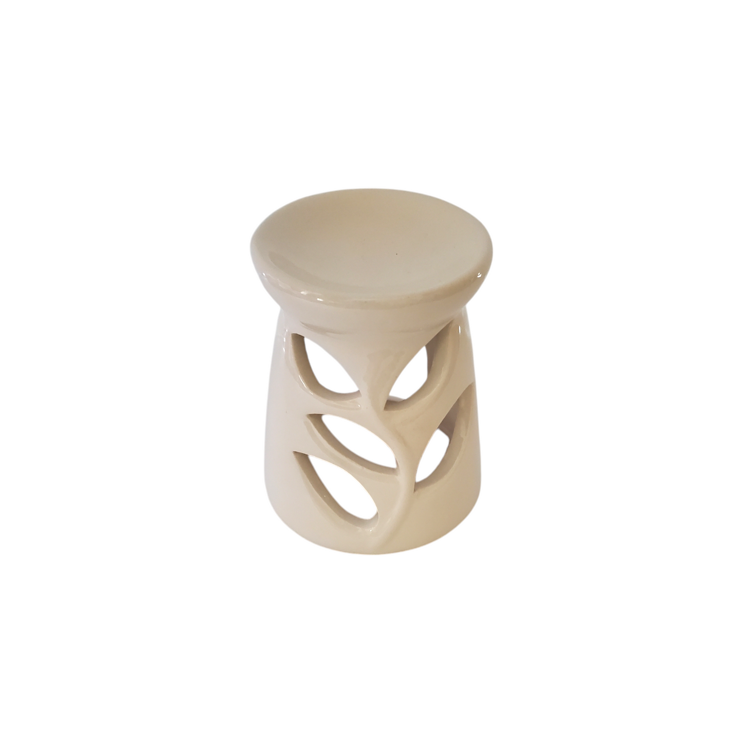 Ceramic Leaf Tea Light Warmer