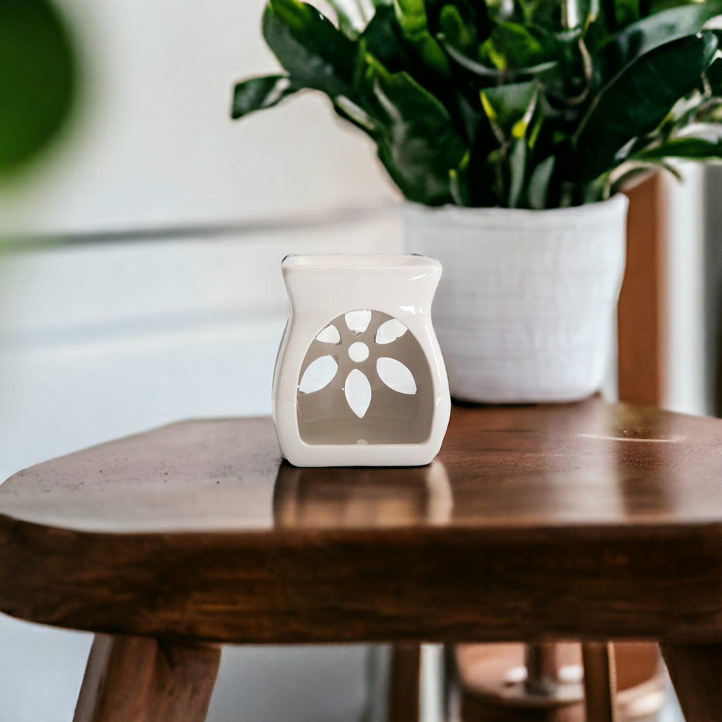 Ceramic Flower Tea Light Warmer