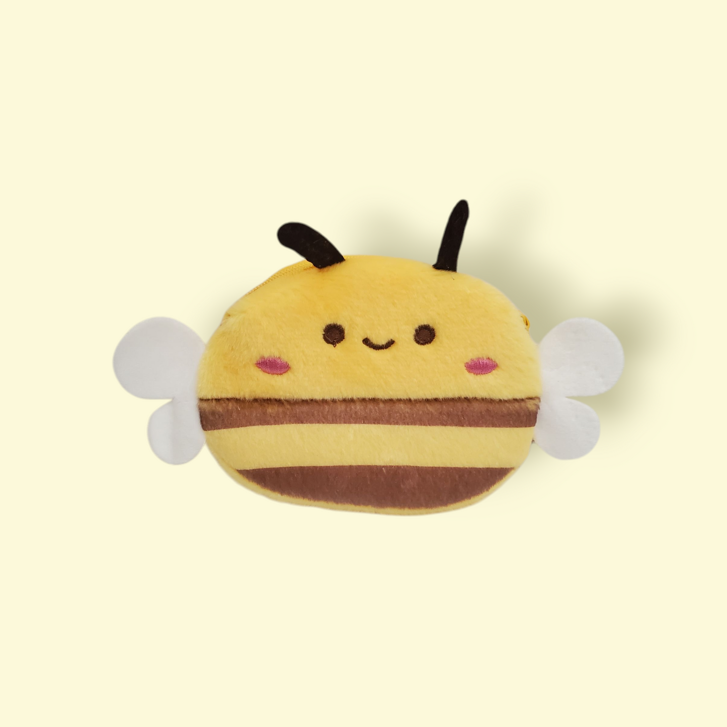 Honey Bee Coin Purse Keychain