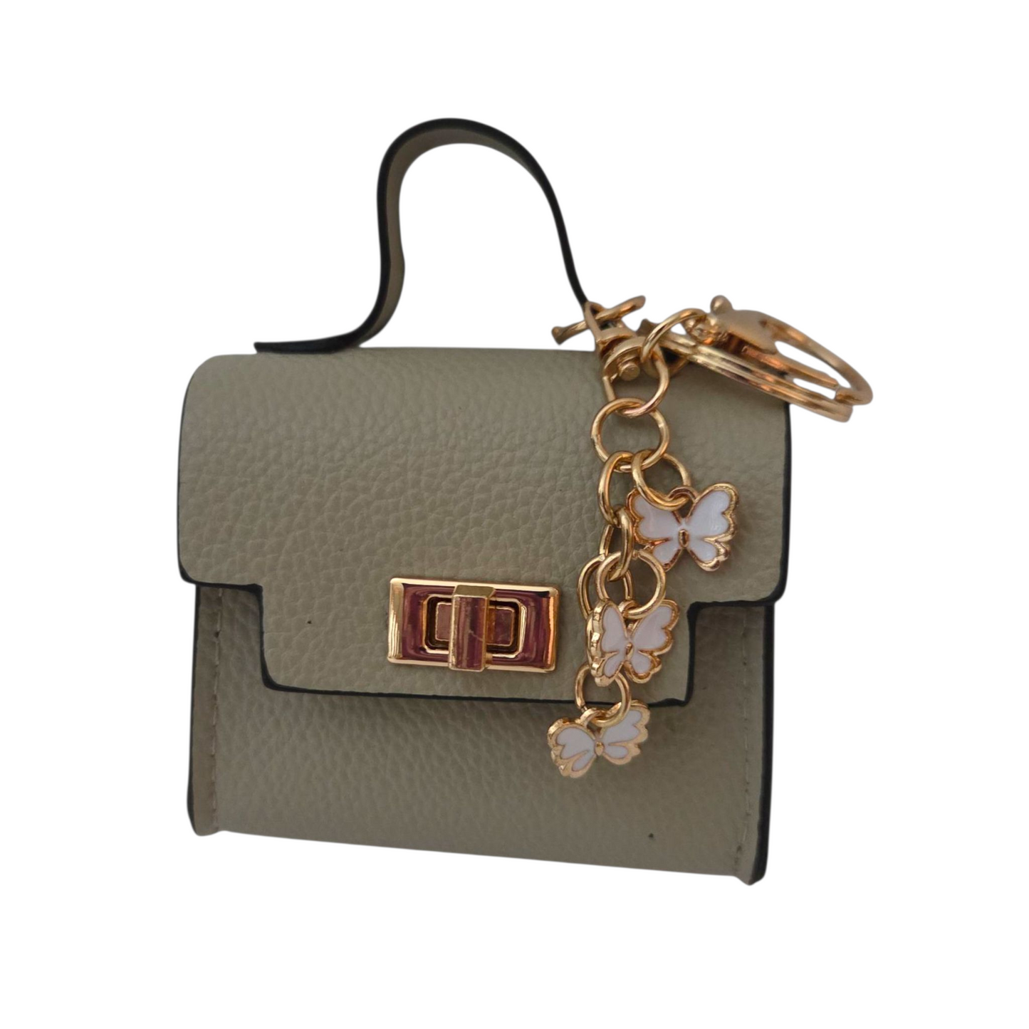 Sophisticated Mini Handbag Keychains( 7 Color Options Available )