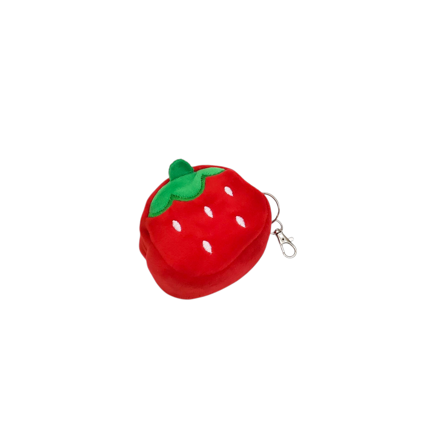 Strawberry Coin Purse Keychain