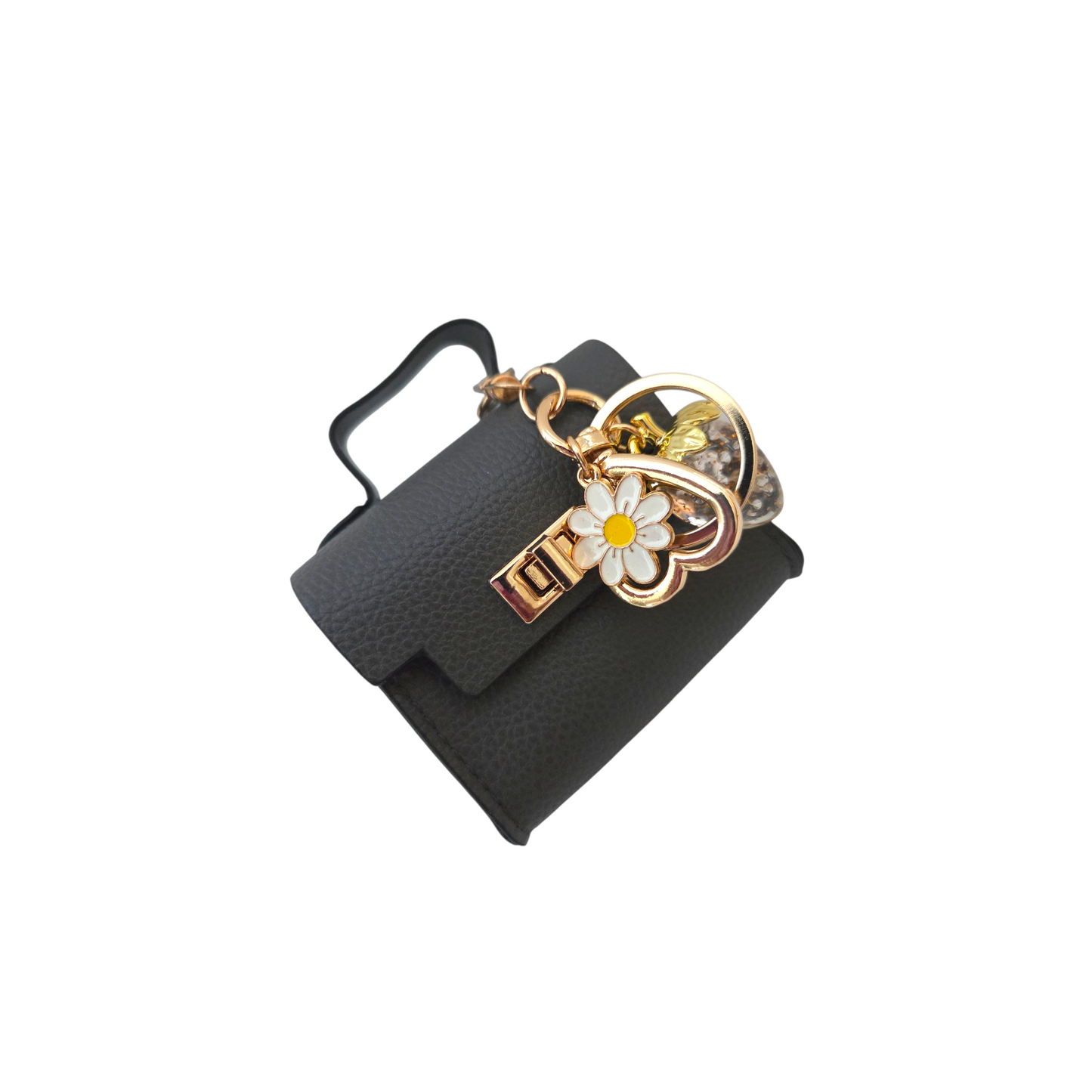 Sophisticated Mini Handbag Keychains( 7 Color Options Available )