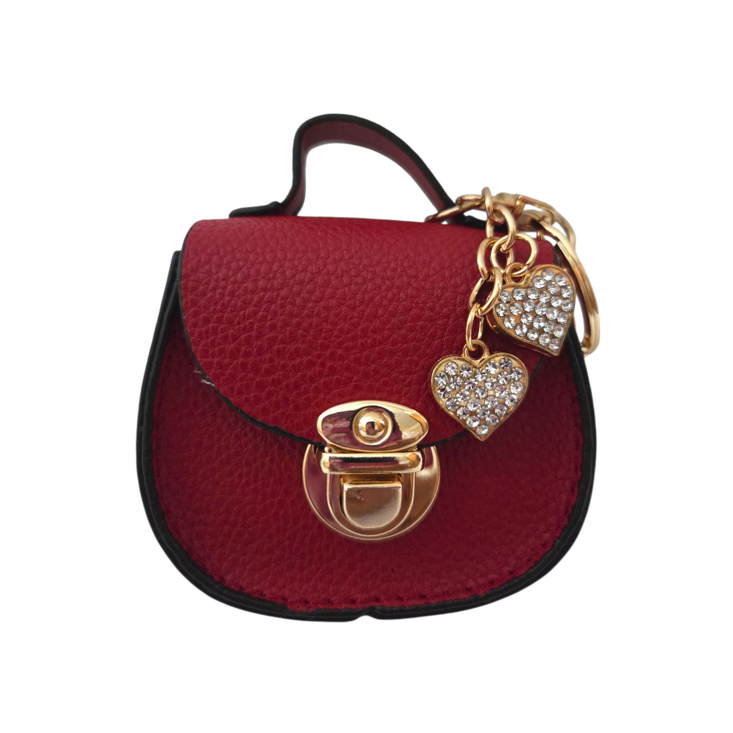 Mini Saddle Bag Keychains( 5 Color Options Available )