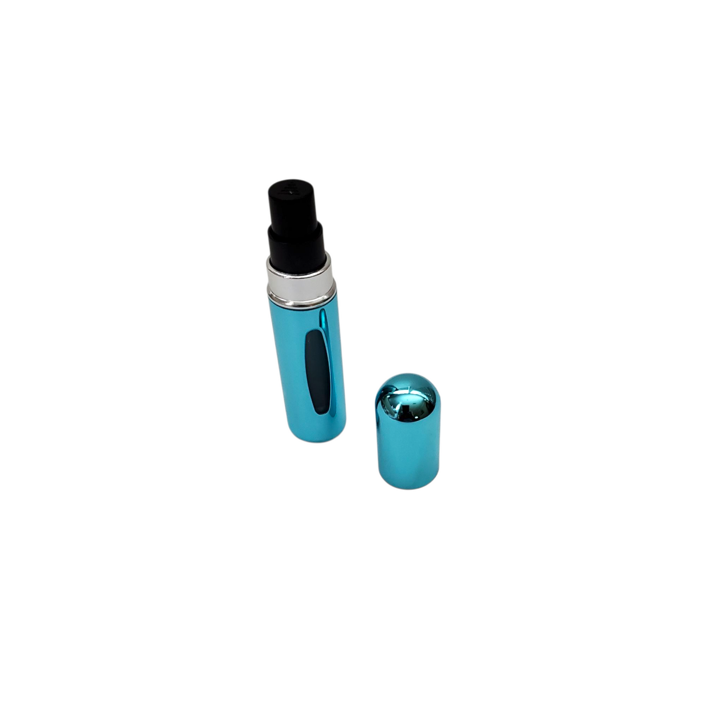 Chrome Mini Travel Portable Refillable Perfume Spray Bottle