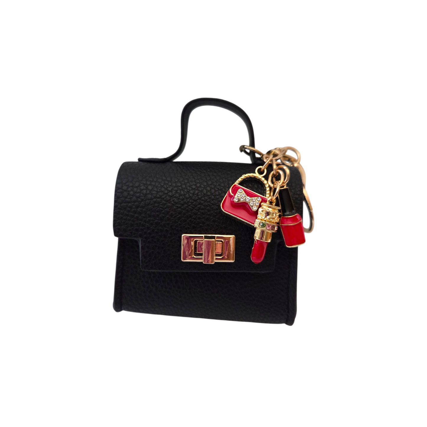 Sophisticated Mini Handbag Keychains( 7 Color Options Available )
