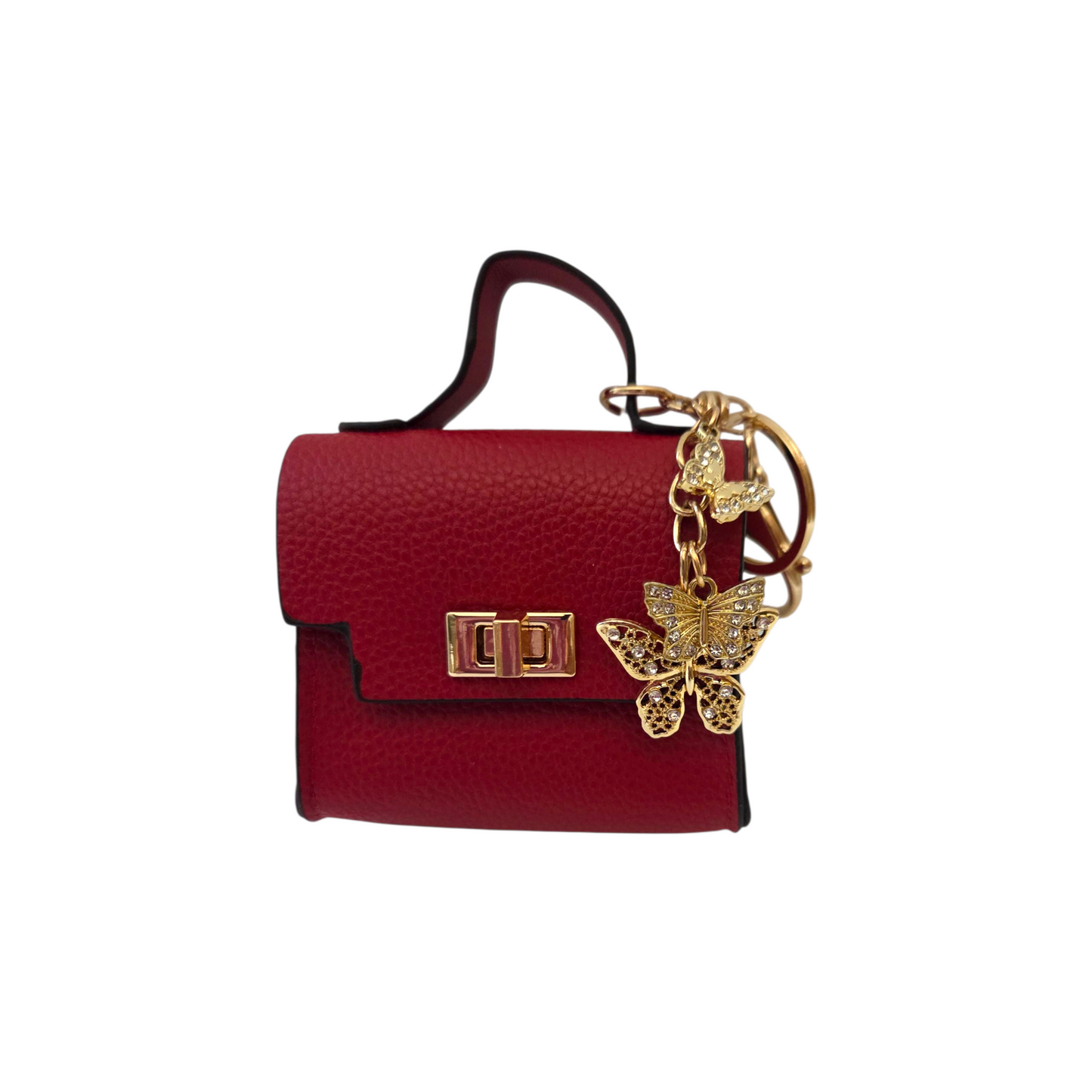 Sophisticated Mini Handbag Keychains( 7 Color Options Available )