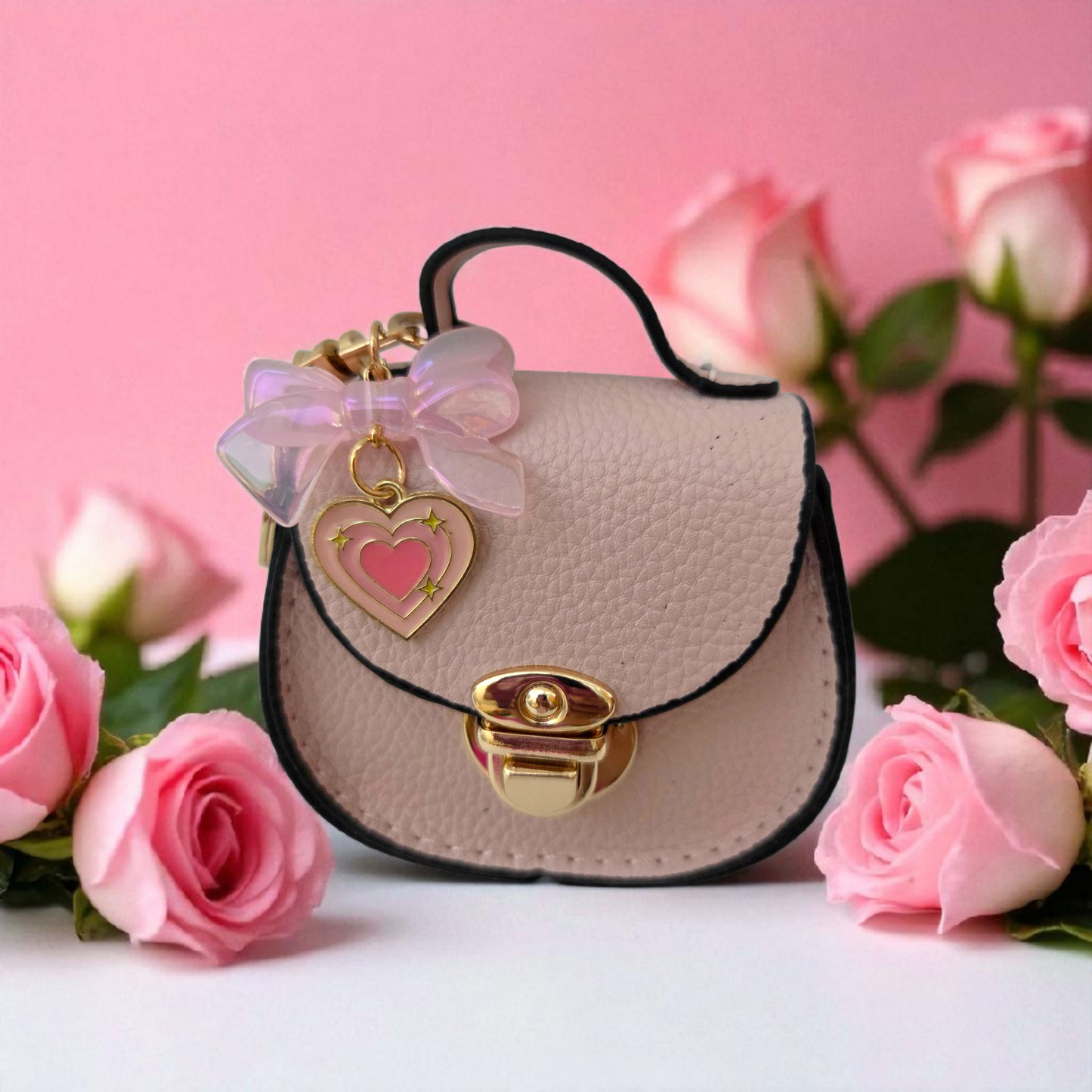 Mini Saddle Bag Keychains( 5 Color Options Available )