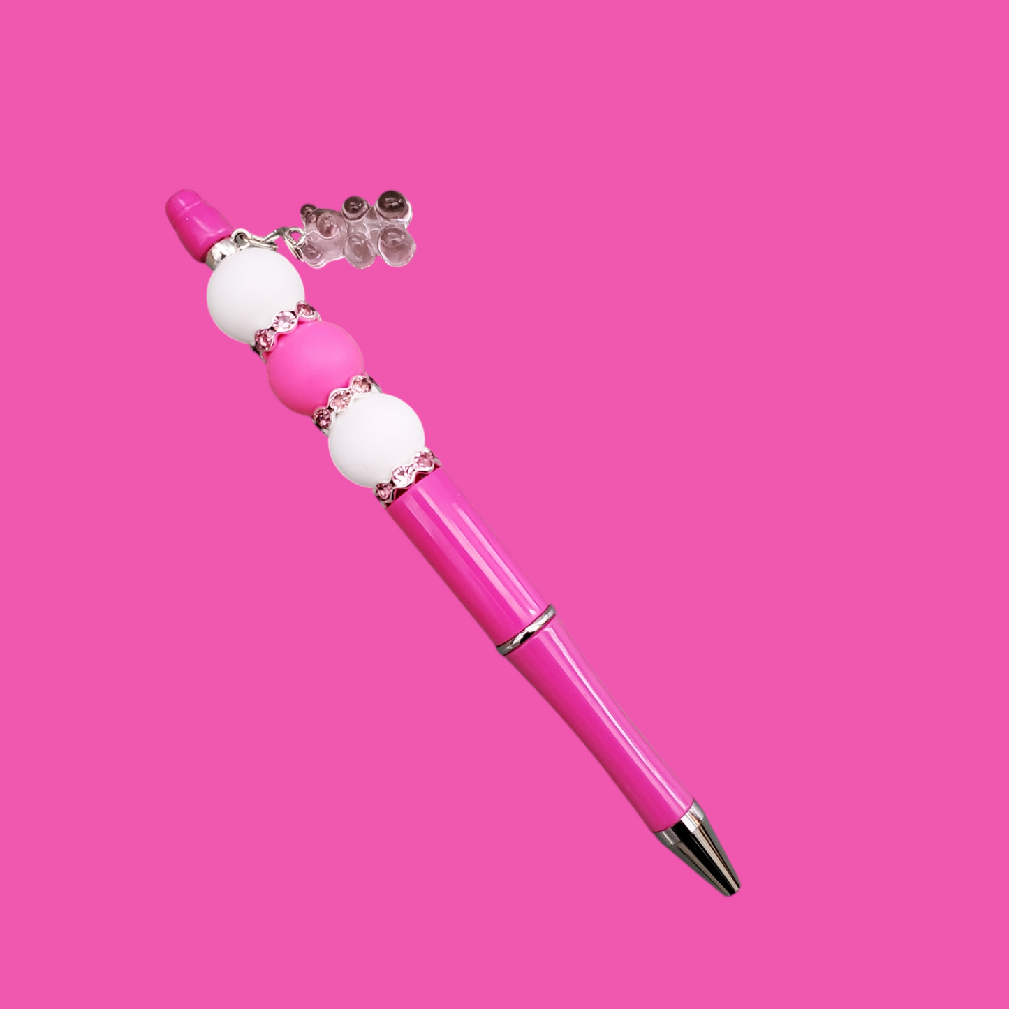 Teddy Bear Charm Pens