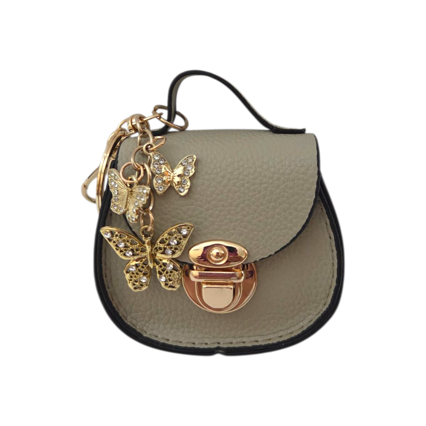 Mini Saddle Bag Keychains( 5 Color Options Available )