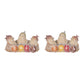 Fall Birds with Adorable Acorn Hats (Set of 2)