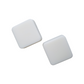 Two white square soy wax melts 