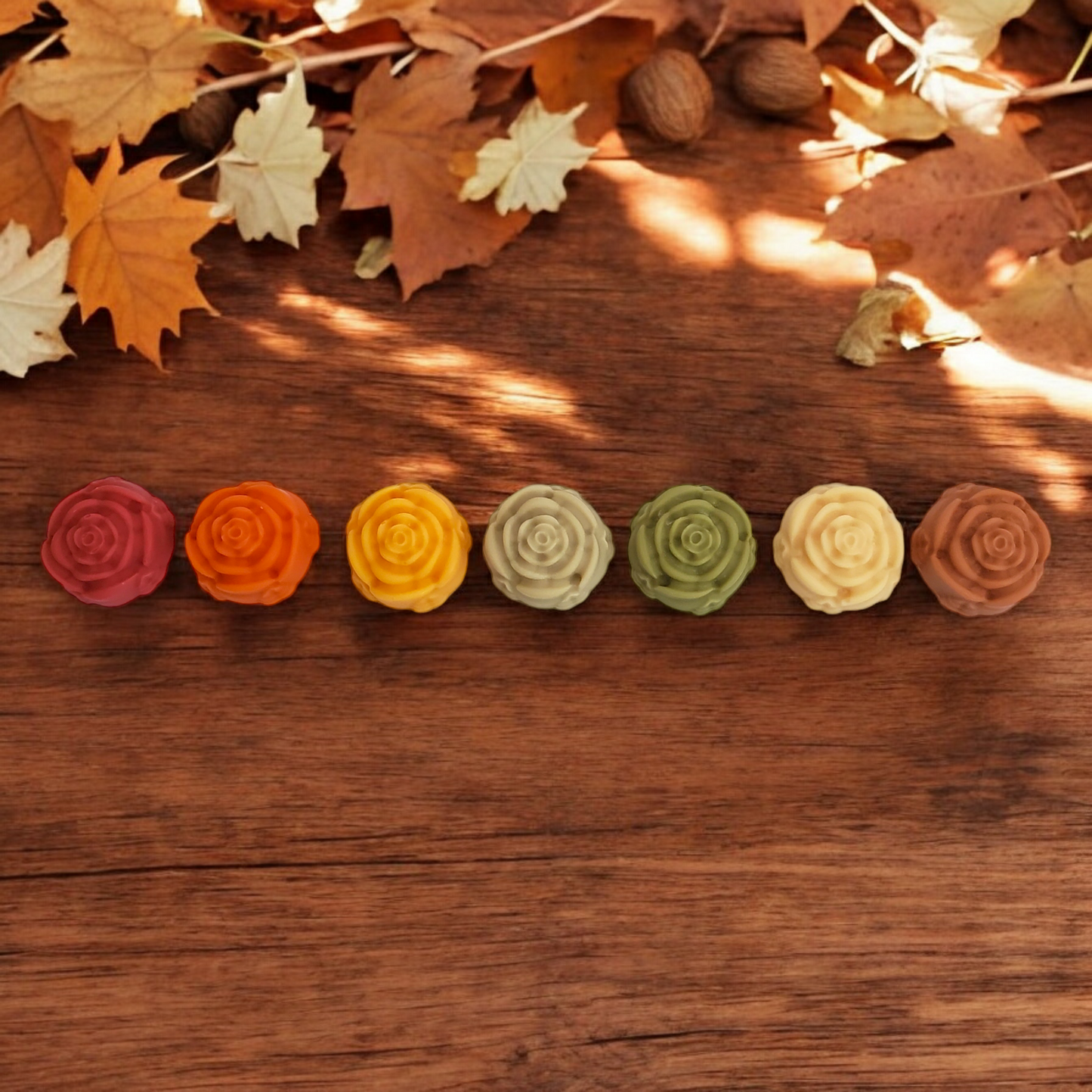 Fall Roses Soy Wax Melts- Fall Collection