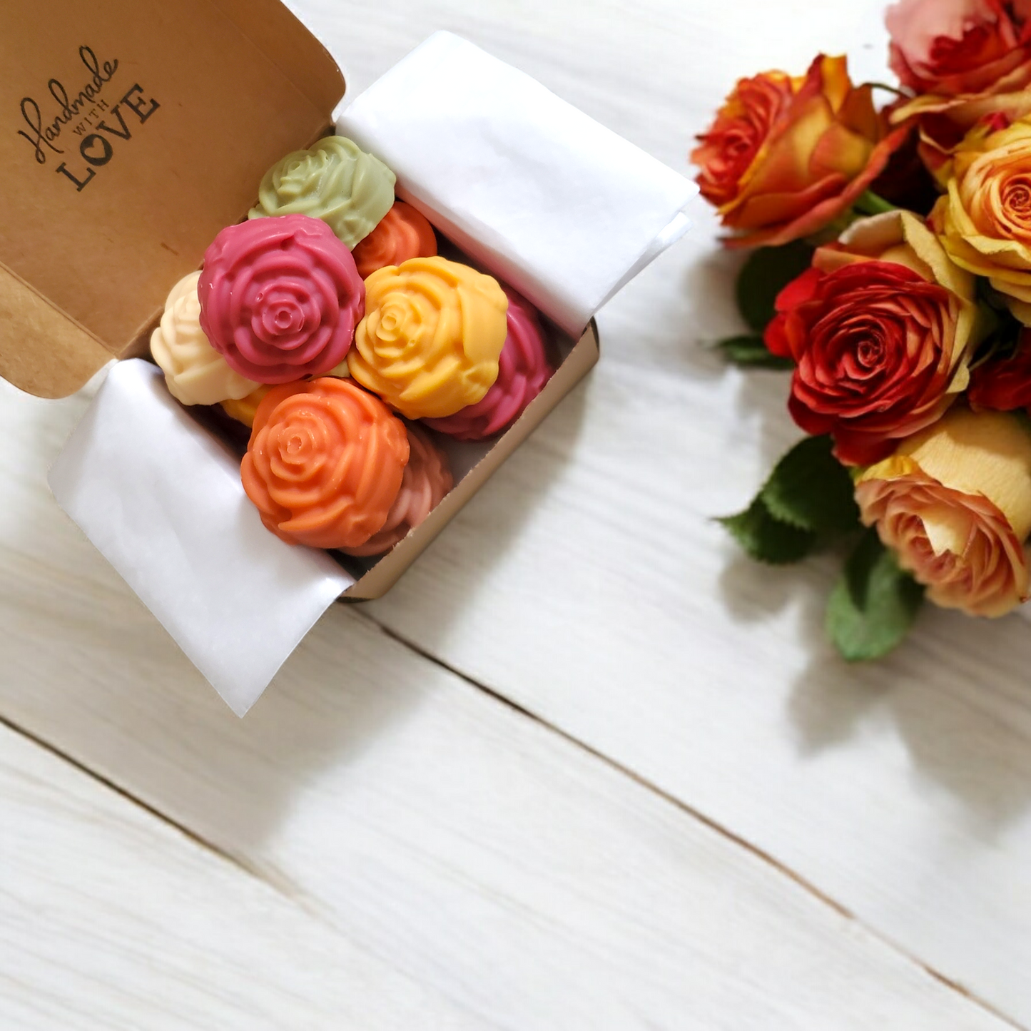 Fall Roses Soy Wax Melts- Fall Collection