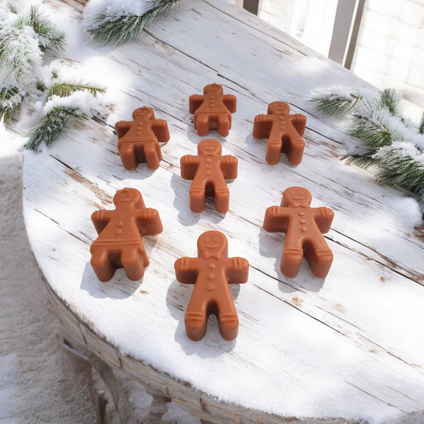 Gingerbread Man Soy Wax Melts- Winter Collection