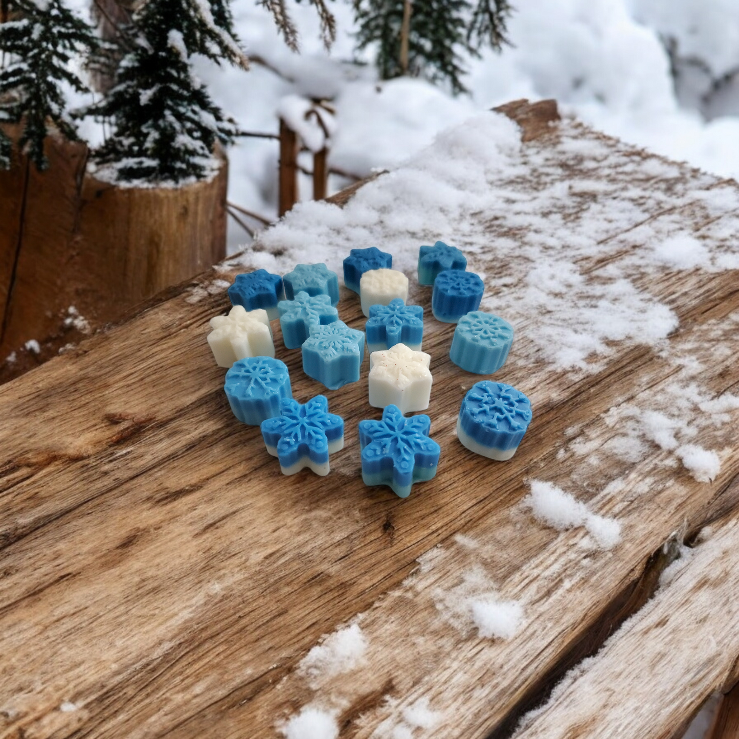 Winter Snowflake Mini Soy Wax Melts- Winter Collection