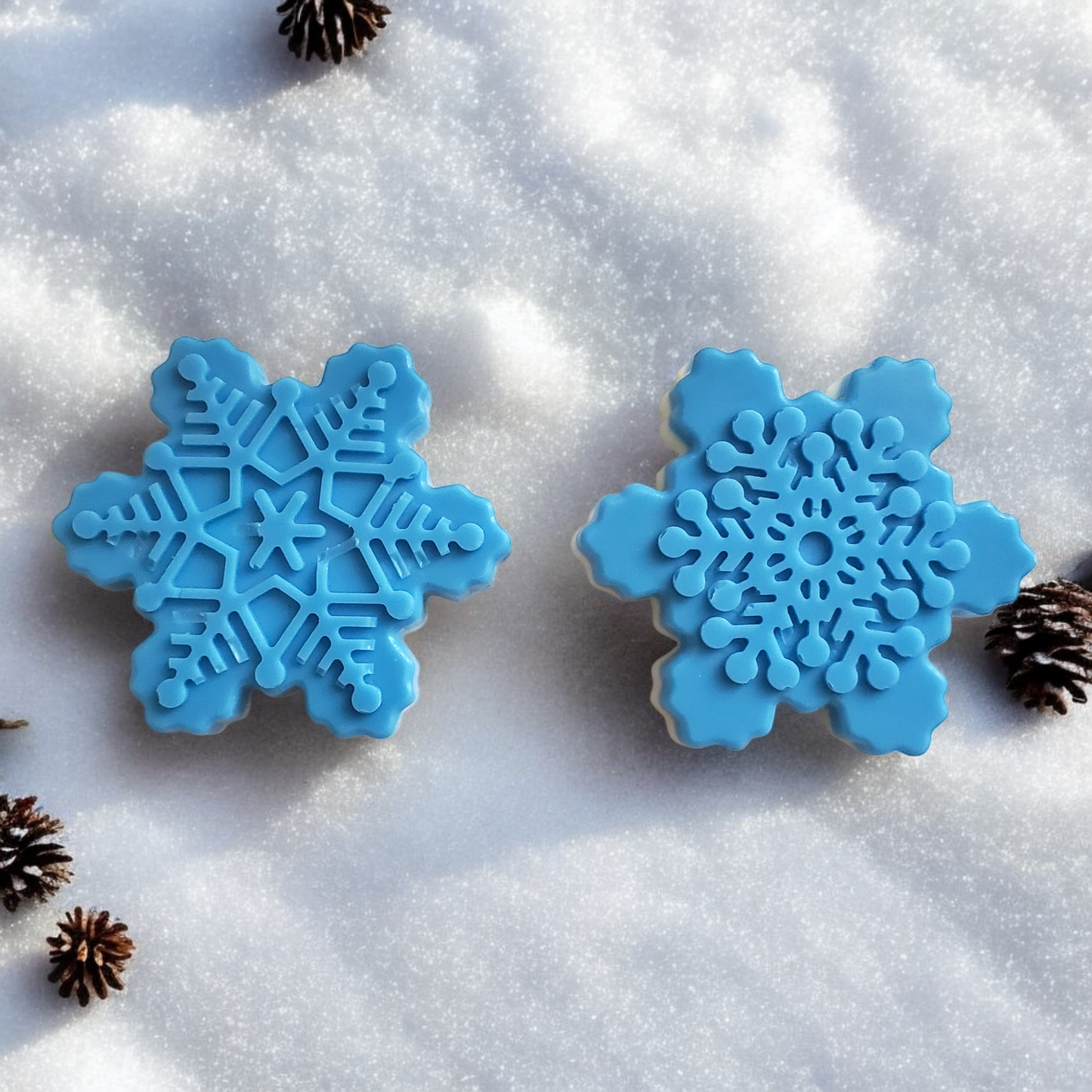 Winter Snowflake Soy Wax Melts- Snappable- Winter Collection