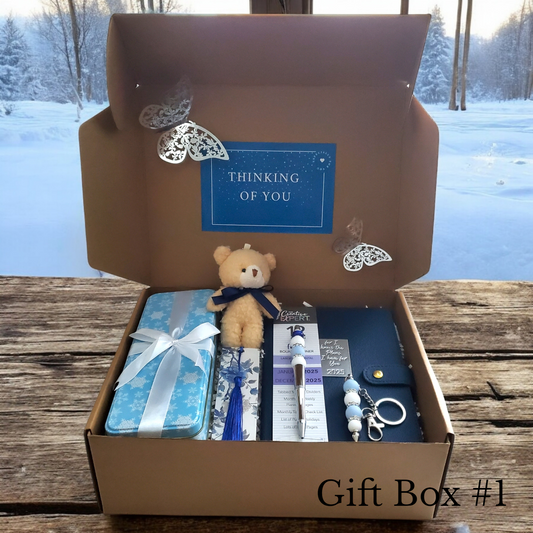 Winter Blues All Occasion Gift Box /Special Occasion Gift Set/Gift Boxes For Her