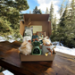 Rustic Winter Green All Occasion Gift Box /Special Occasion Gift Set/Gift Boxes For Her