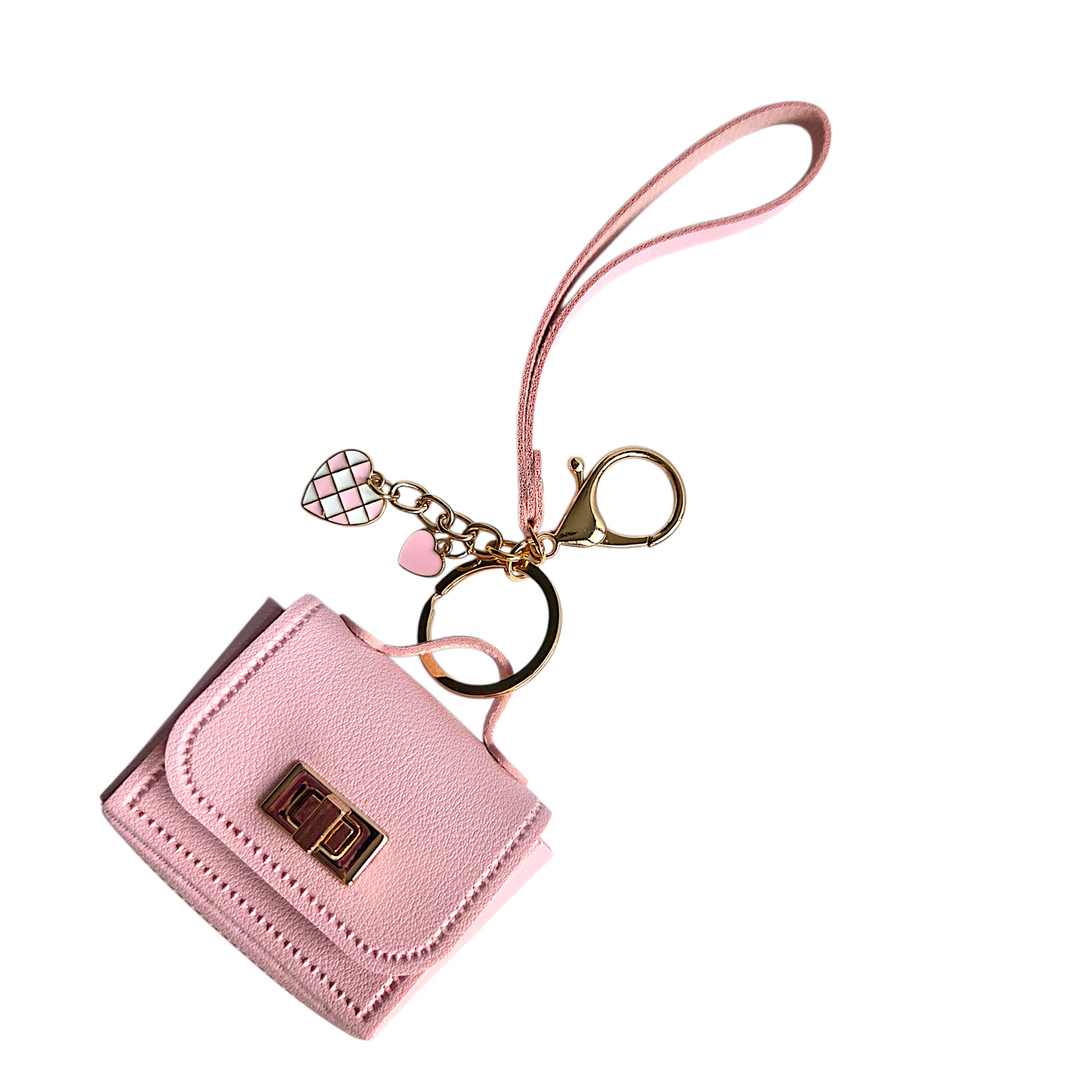 Mini Mini Keychain Purse with Charms