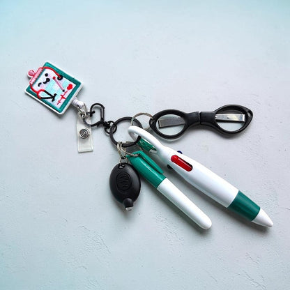 Badge Reel with Badge Reel Accessory Set
