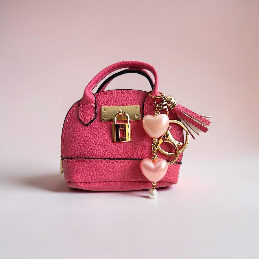 Classic Mini Handbag Keychains / Bag Charms