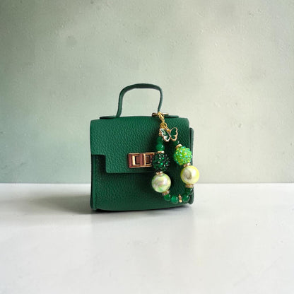 Mini Handbag Keychain with Mini Bag Charms