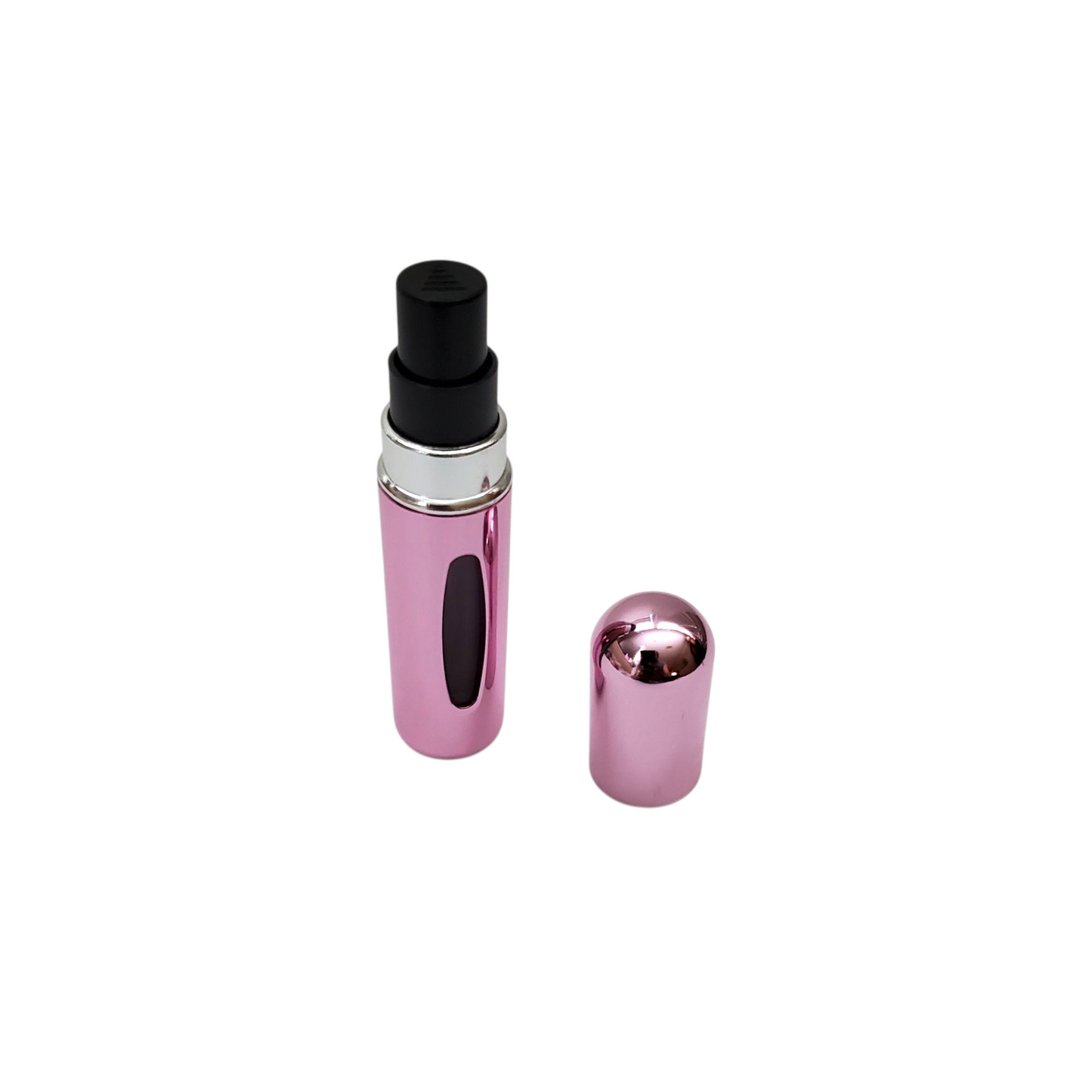 Chrome Mini Travel Portable Refillable Perfume Spray Bottle