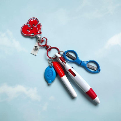 Badge Reel with Badge Reel Accessory Set