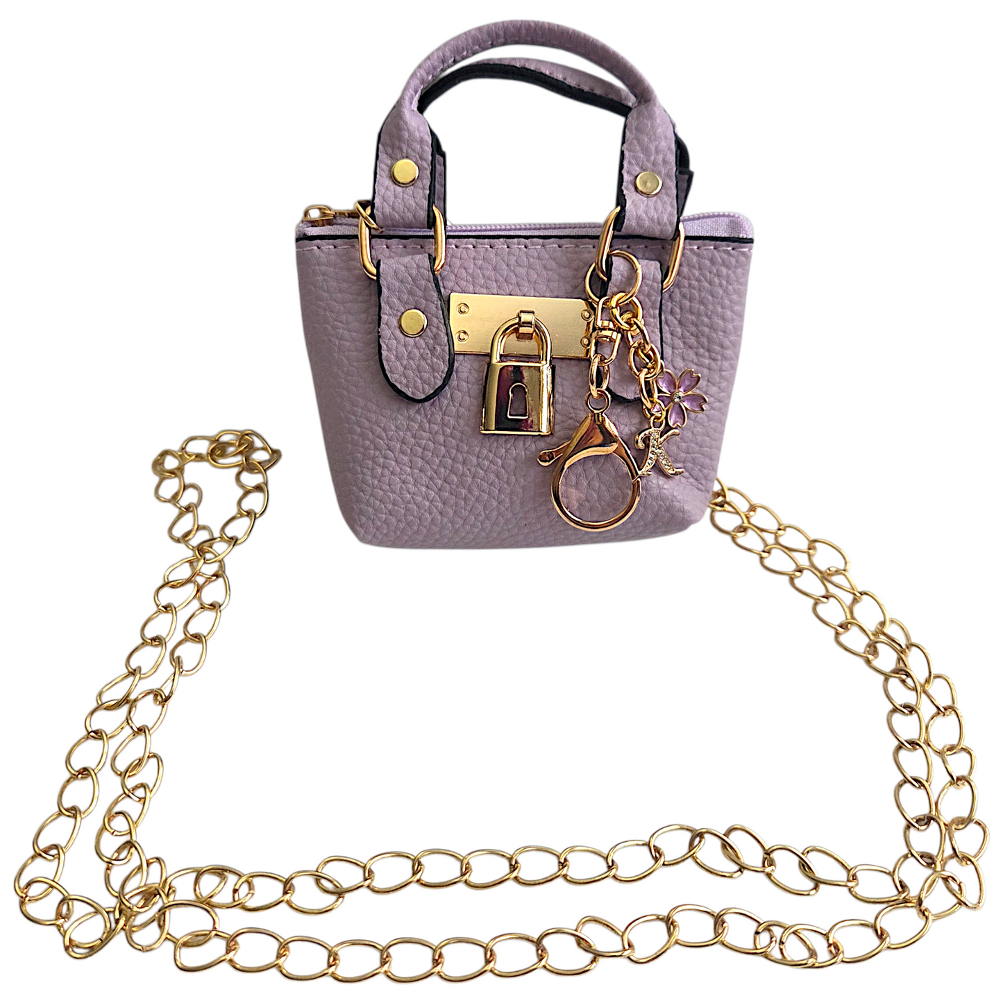 Mini Crossbody Purse / Keychain / Bagcharms