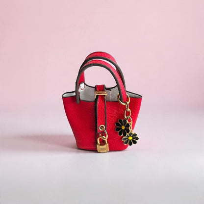 Mini Mini Tote Bag with Charms