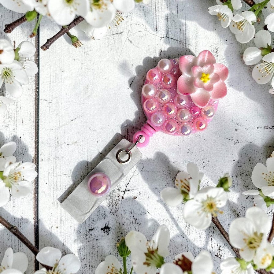 Cute Handmade Badge Reels with Acrylic Charms