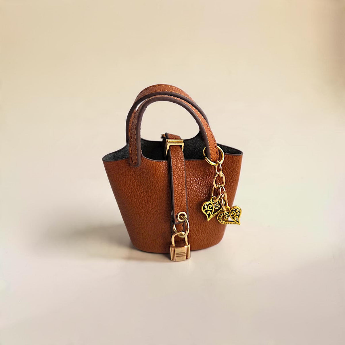 Mini Mini Tote Bag with Charms