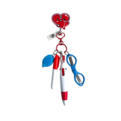 Badge Reel with Badge Reel Accessory Set