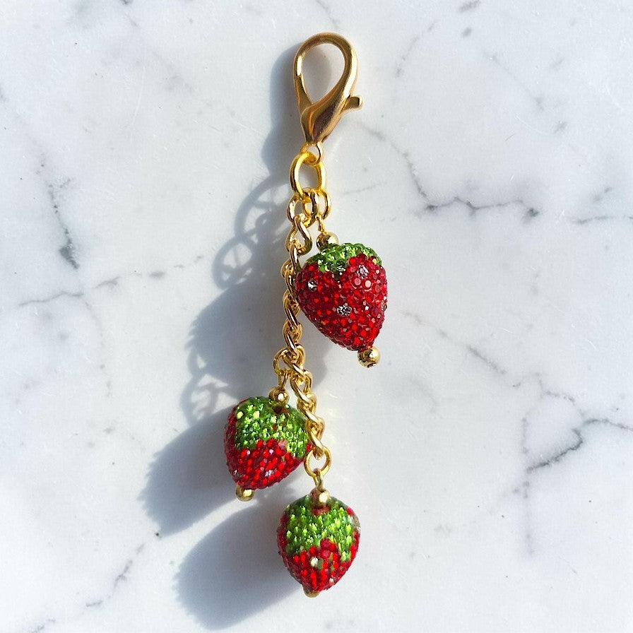 Strawberry Bag Charms / Keychain