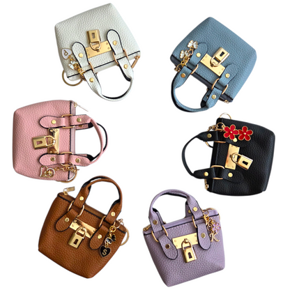 Mini Crossbody Purse / Keychain / Bagcharms