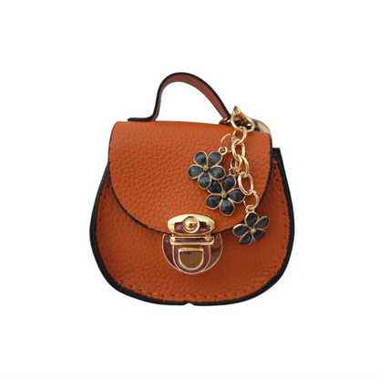 Mini Saddle Bag Keychains( 5 Color Options Available )