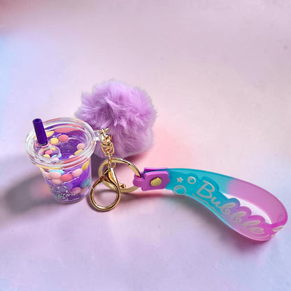 Boba Bag Charm Keychain