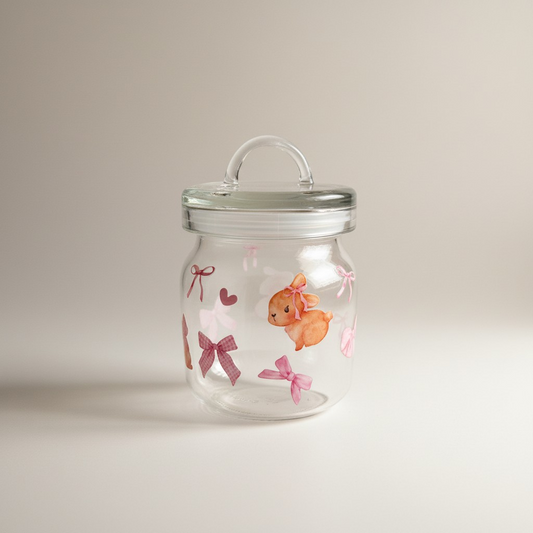 Glass Jar with Lid / Storage Container