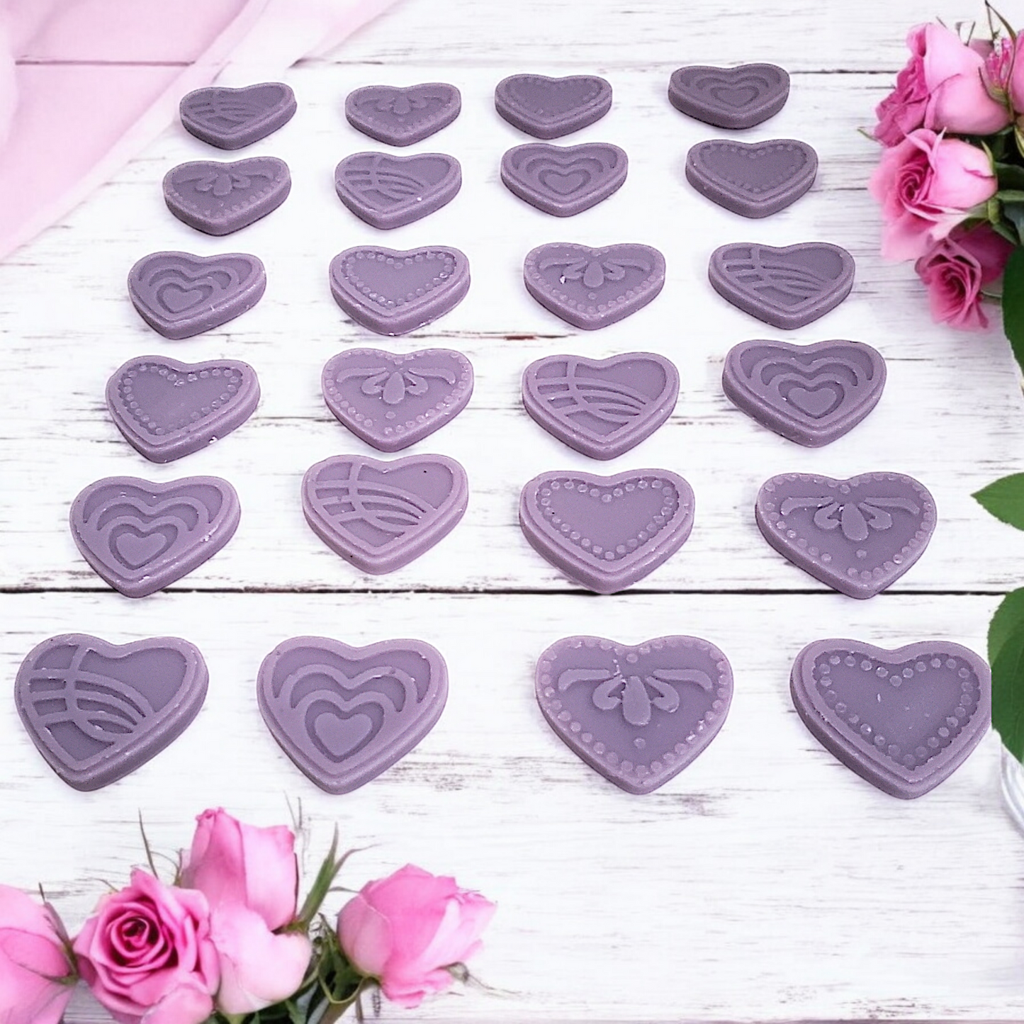 Victorian Heart Soy Wax Melt Mini's