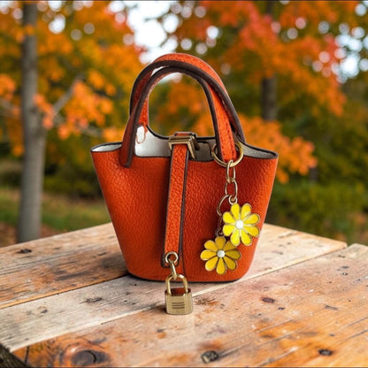 Mini Mini Tote Bag with Charms