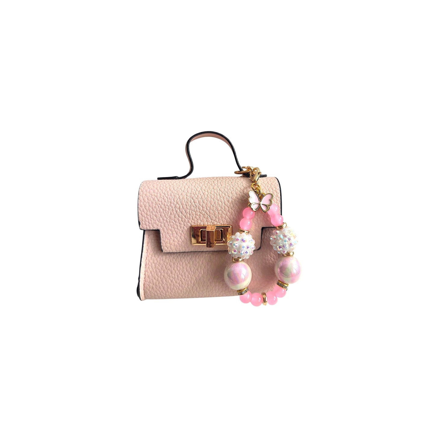 Mini Handbag Keychain with Mini Bag Charms