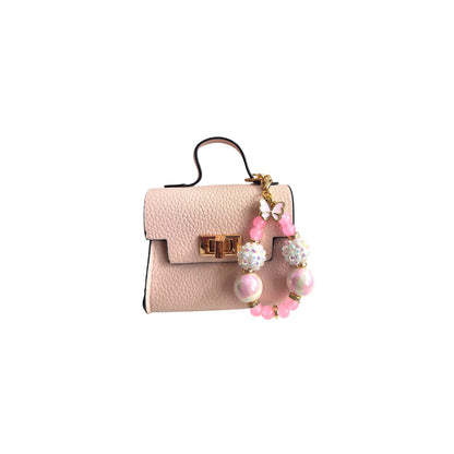 Mini Handbag Keychain with Mini Bag Charms