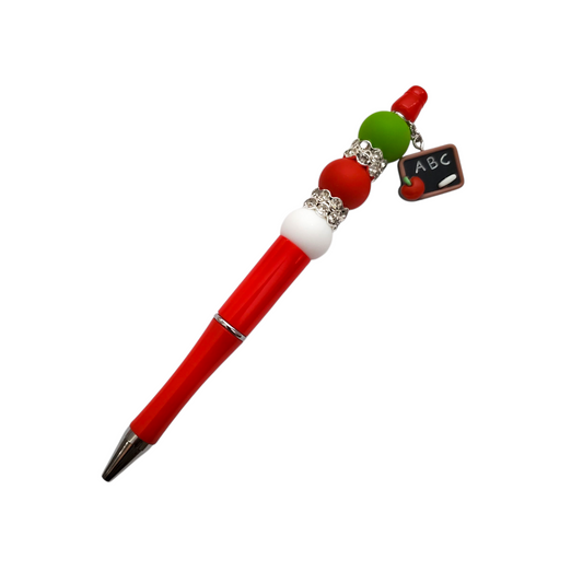 Handmade ABC Chalkboard Beaded Pen