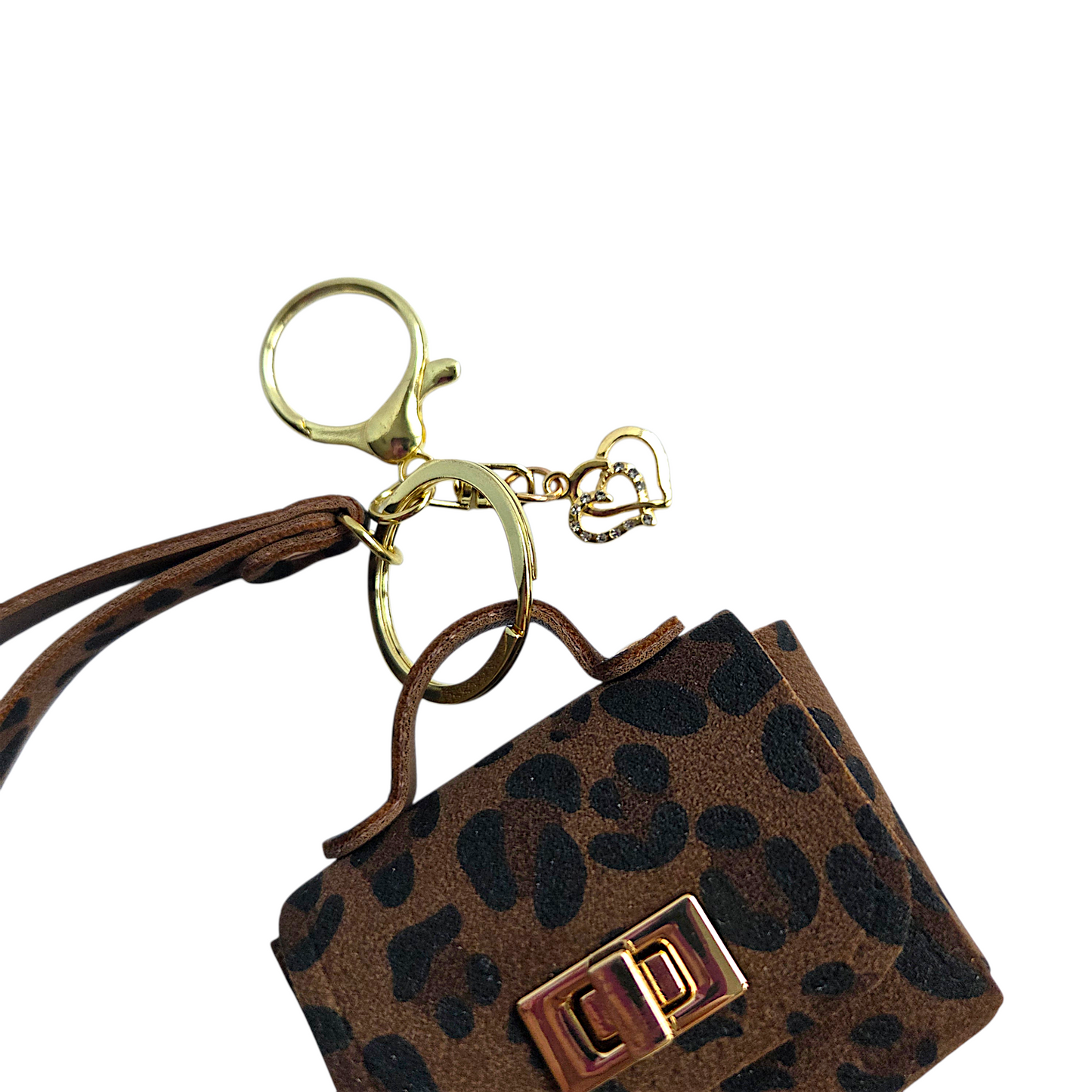 Mini Mini Keychain Purse with Charms