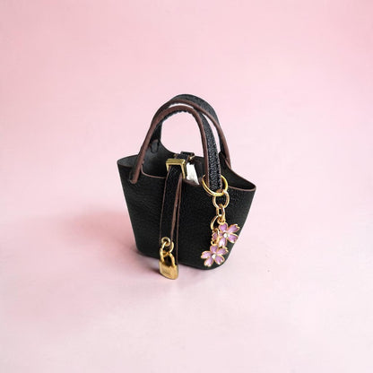 Mini Mini Tote Bag with Charms